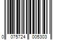 Barcode Image for UPC code 0075724005303. Product Name: Roux Laboratories Creme of Nature Butter Blend & Flaxseed Double Duty Detangle & Slip Shampoo 12 oz.