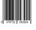 Barcode Image for UPC code 0076732093924