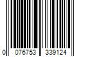 Barcode Image for UPC code 0076753339124