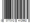 Barcode Image for UPC code 0077312412562. Product Name: Ampro Shine-n-Jam Supreme Hold Foam Wrap Mousse  Hair Foam  8 oz