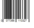 Barcode Image for UPC code 0077355113327. Product Name: John Sterling Corporation 500 23.25-in x 10.625-in White 3 Bar Steel Window Security Bar | 1133