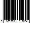 Barcode Image for UPC code 0077578012674. Product Name: Thermwell Products Co Inc Frost King Gray Vinyl Clad Foam Weather Seal For Doors and Windows 17 ft. L X 0.19 in.