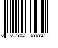 Barcode Image for UPC code 0077802536327