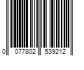 Barcode Image for UPC code 0077802539212