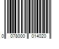 Barcode Image for UPC code 0078000014020. Product Name: Dr Pepper/Seven Up  Inc Crush Caffeine Free Peach Soda Pop  12 fl oz  12 Pack Cans