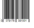 Barcode Image for UPC code 0078175081001. Product Name: Mothers California Gold Micro Polishing Glaze 16.00 oz Bottle P/N 08100