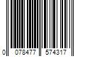 Barcode Image for UPC code 0078477574317. Product Name: Leviton Decora Smart No-Neutral 600-Watt Dimmer, Requires MLWSB Wi-Fi Bridge, White