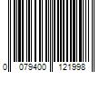 Barcode Image for UPC code 0079400121998. Product Name: Suave Brands Company LLC Suave Whipped Cream Mousse for Captivating Curls  7 oz