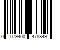 Barcode Image for UPC code 0079400478849. Product Name: Unilever Dove 0% Aluminum Women s Deodorant Stick  Shea Butter  2.6 oz