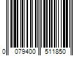 Barcode Image for UPC code 0079400511850. Product Name: Unilever Dove Whole Body Women s Deodorant Stick Coconut + Vanilla Aluminum Free  2.6 oz