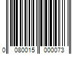 Barcode Image for UPC code 0080015000073. Product Name: Essie Nail Polish California Coral .46 oz #015