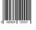 Barcode Image for UPC code 0080529120021. Product Name: 3M Classic Earplugs 312-1201  Uncorded  Poly Bag (200 PAIRS PER BOX)
