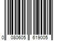Barcode Image for UPC code 0080605619005