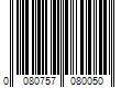 Barcode Image for UPC code 0080757080050