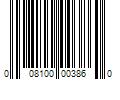 Barcode Image for UPC code 008100003860. Product Name: Coty CoverGirl Clean Liquid Make Up Foundation  Sensitive Skin  Classic Ivory 210