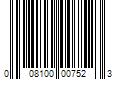Barcode Image for UPC code 008100007523. Product Name: Procter & Gamble Covergirl Outlast Stay Brilliant Nail Polish  180 Lasting Love Choose Your Pack - Pack Of 1
