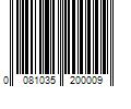 Barcode Image for UPC code 0081035200009