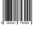 Barcode Image for UPC code 0083321743092. Product Name: Rawlings Wicked Youth Baseball Bat  30  (-10)