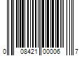 Barcode Image for UPC code 008421000067. Product Name: TY Beanie Bandz - Shaped Bands - CHAT PACK Collection ( 12 pack )