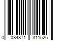 Barcode Image for UPC code 0084871311526. Product Name: SureFire  LLC Surefire Ep4 Sonic Defender Plus Earplugs  Medium  Clear Ep4-Mpr