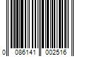 Barcode Image for UPC code 0086141002516