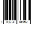 Barcode Image for UPC code 0086348843165