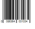 Barcode Image for UPC code 0086364031034. Product Name: TrafficMaster Enviroback Charcoal 60 in. x 36 in. Recycled Rubber/Thermoplastic Rib Door Mat