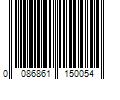 Barcode Image for UPC code 0086861150054. Product Name: TIKI 1-ft Black Metal Torch Stakes | 1315005
