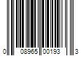 Barcode Image for UPC code 008965001933. Product Name: E-Z Red TOP POST/TERMINAL CLEANER