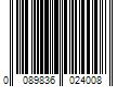 Barcode Image for UPC code 0089836024008