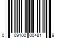 Barcode Image for UPC code 009100004819. Product Name: First Brands Group Autolite 4194 Copper Non-resistor Spark Plug (4 Pack)