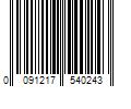 Barcode Image for UPC code 0091217540243. Product Name: Dearfoams Men s Groom/Groomsmen Giftable Wedding Scuff Slipper
