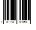 Barcode Image for UPC code 0091683360109