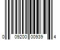 Barcode Image for UPC code 009200009394