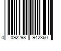 Barcode Image for UPC code 0092298942360. Product Name: KIDdesigns Ryans World FRS Walkie Talkies for Kids with Lights and Sounds