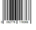 Barcode Image for UPC code 0092776116368