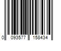 Barcode Image for UPC code 0093577158434. Product Name: New Ray Kenworth W900 Plain White Unmarked 1/43 by New Ray 15843