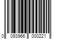 Barcode Image for UPC code 0093966000221