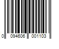 Barcode Image for UPC code 0094606001103