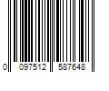 Barcode Image for UPC code 0097512587648. Product Name: Wilson Vantage NCAA Match Soccer Ball, Size 3, Lime Green