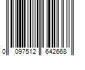Barcode Image for UPC code 0097512642668. Product Name: Wilson Sporting Goods Wilson A500 12.5  Black/Grey/Tropical Blue Right Hand Throw Baseball Glove