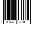 Barcode Image for UPC code 0098268433470. Product Name: Watts Hrws Steel Recirculating Pump Universal Water Heater Rubber | 500899
