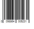 Barcode Image for UPC code 0098864005231. Product Name: Qei+ Qualitite Extreme Imense with Toning Body Milk and Benefits From the Sea (500ml)