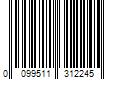 Barcode Image for UPC code 0099511312245. Product Name: Cambro White Food Storage Container