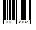 Barcode Image for UPC code 0099575250064. Product Name: Craftsman Extreme Grip 6-piece Diamond Tip Screwdriver Set