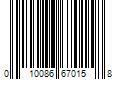 Barcode Image for UPC code 010086670158. Product Name: Sega The Incredible Hulk