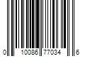 Barcode Image for UPC code 010086770346. Product Name: Sega Demon Slayer -Kimetsu no Yaiba- Sweep the Board!  Nintendo Switch