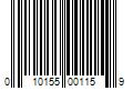 Barcode Image for UPC code 010155001159. Product Name: Krylon VHT SP115 Satin Clear High Temperature Flame Proof Header Paint - 11 oz
