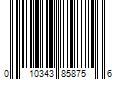 Barcode Image for UPC code 010343858756. Product Name: Epson T5846 PictureMate 200-Series Glossy Print Pack - Makes 150 4x6" Prints