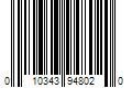 Barcode Image for UPC code 010343948020. Product Name: Epson Claria 212 Standard-Capacity Color Ink Cartridge Multi-Pack, CMY